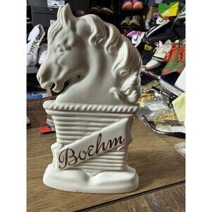 1989 Boehm Porcelain SP-73 Pegasus Horse Head Dealer Plaque 7-1/8" Made in USA